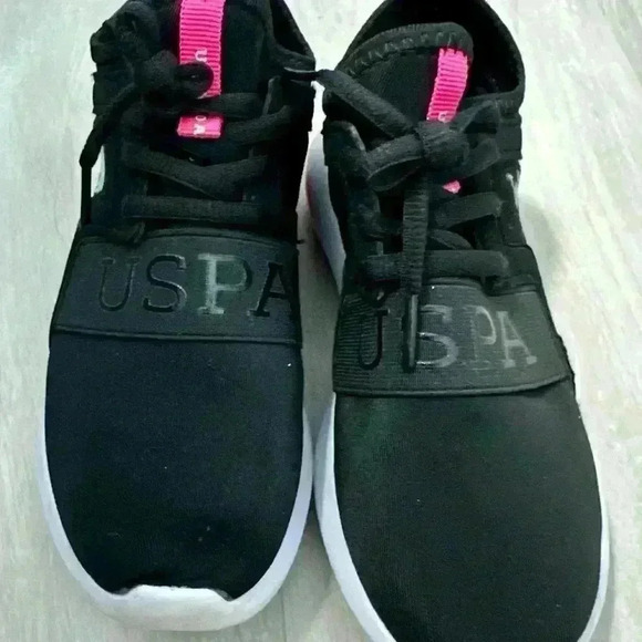 u.s polo assn color pink and black size 13 - Picture 3 of 4